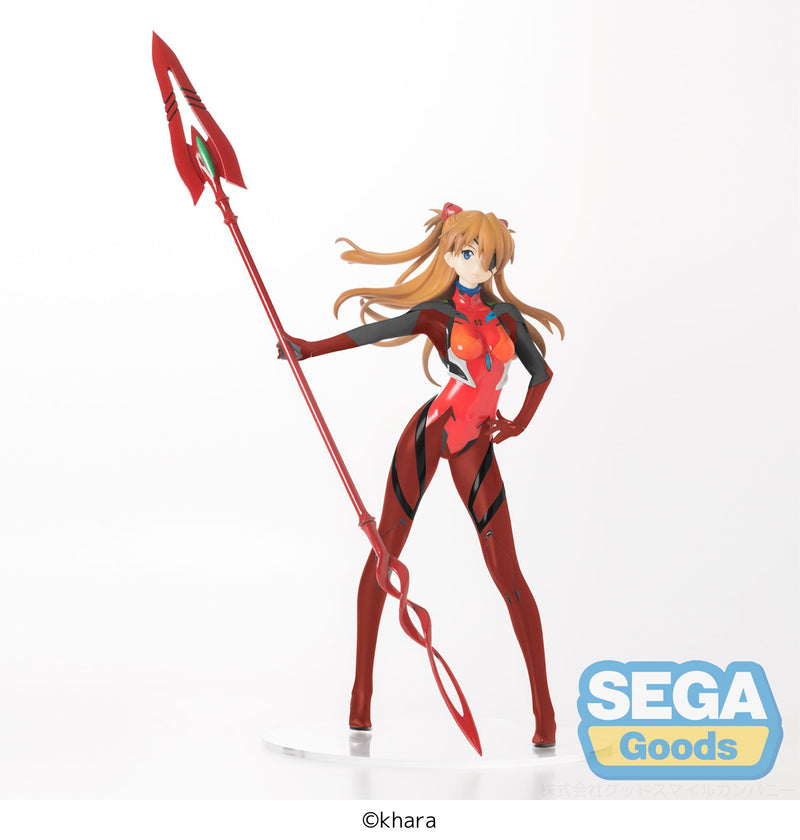 Rebuild of Evangelion Asuka Langley x Spear of Cassius (New Theatrical Edition) Limited Premium Figure