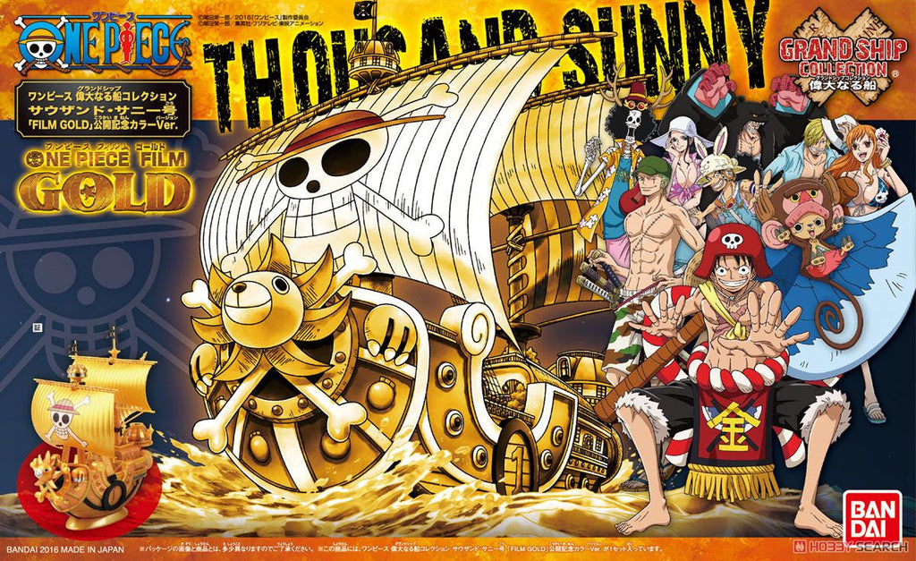 One Piece - Grand Ship Collection - Thousand Sunny (Film Gold)