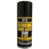 Mr Hobby - Mr Finishing Surfacer Spray 1500 Black B526