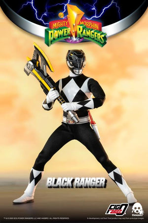 Mighty Morphin Power Rangers FigZero Black Ranger 1/6 Figure