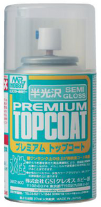 Mr Hobby - Mr Premium Top Coat Semi-Gloss B602