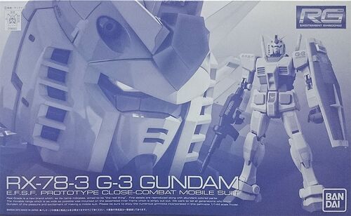 RG RX-78-3 Gundam G-3 P-Bandai