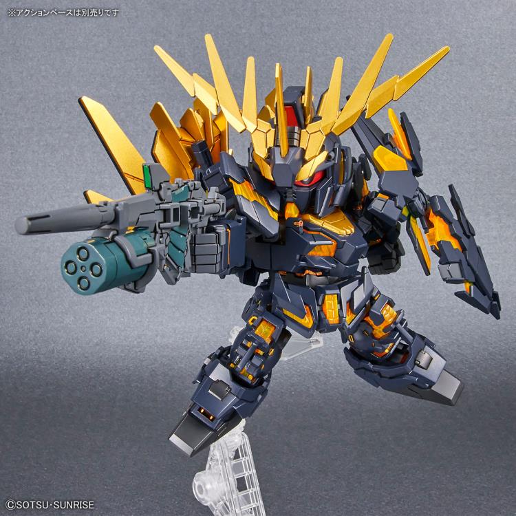 SD Gundam Cross Silhouette #019 Unicorn Gundam Unit 2 Banshee (Destroy Mode) & Banshee Norn Parts Set