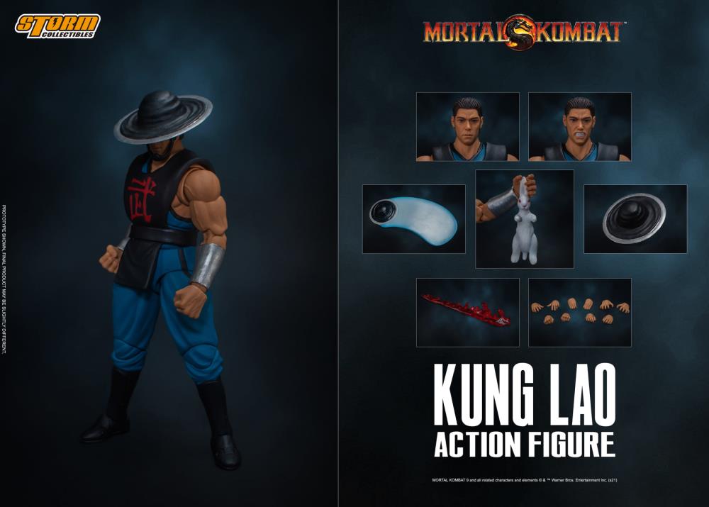 Mortal Kombat VS Series: MK2 Kung Lao 1/12 Scale Figure