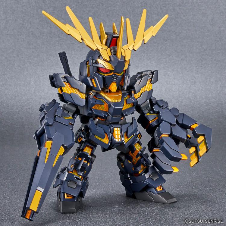 SD Gundam Cross Silhouette #019 Unicorn Gundam Unit 2 Banshee (Destroy Mode) & Banshee Norn Parts Set