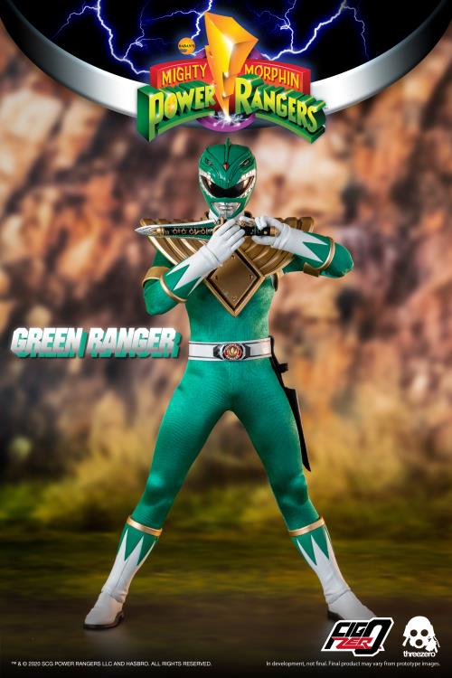 Mighty Morphin Power Rangers FigZero Green Ranger 1/6 Figure