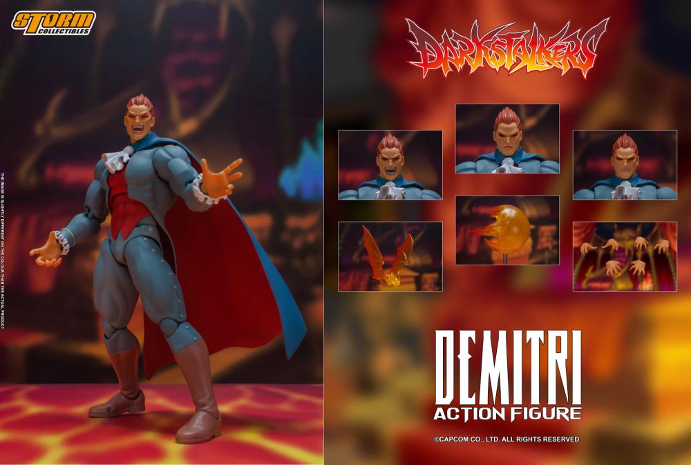 Darkstalkers: Demitri Maximoff 1/12 Scale Figure