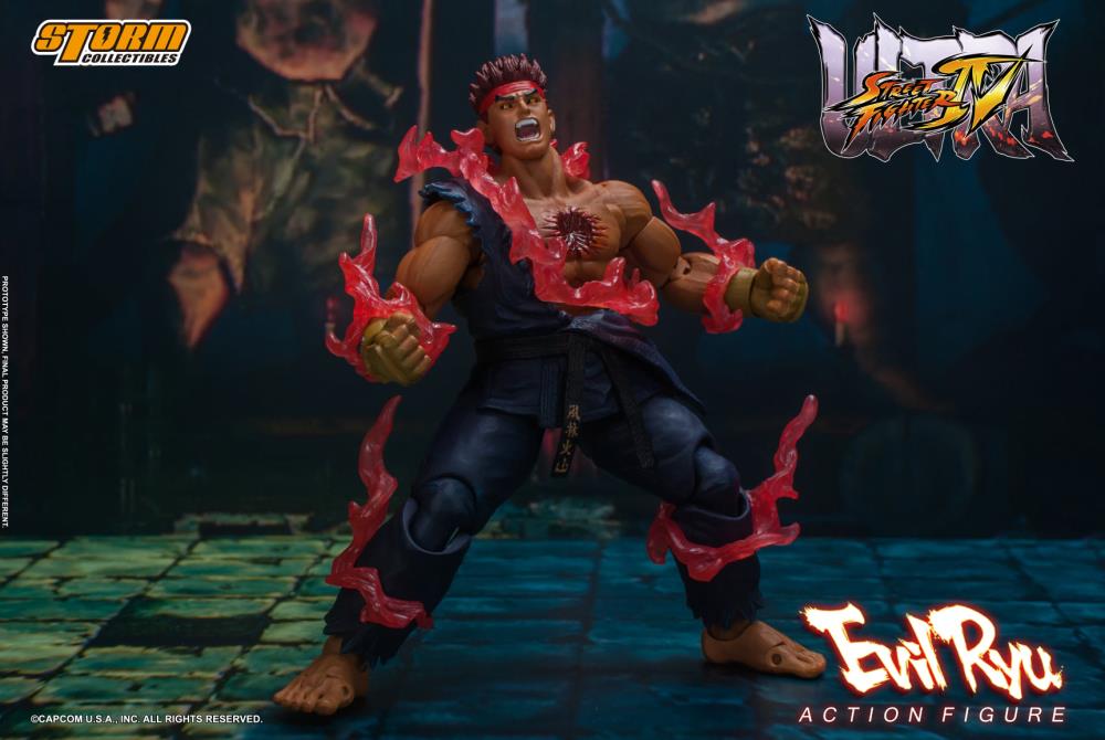 Street Fighter IV Evil Ryu 1/12 Scale Figure