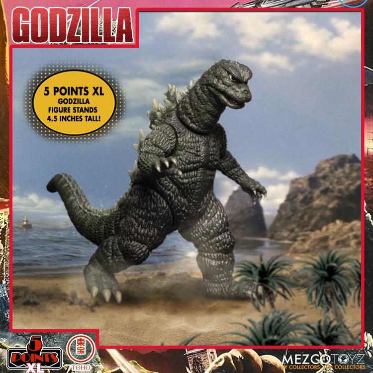 Godzilla Destroy All Monsters 5 Points XL Round 1 Deluxe Boxed Set