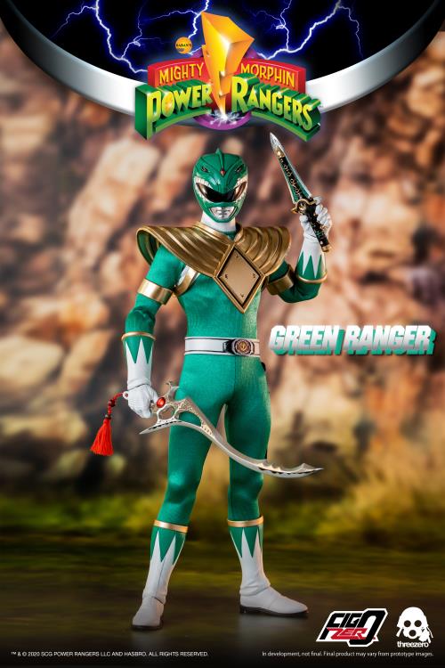 Mighty Morphin Power Rangers FigZero Green Ranger 1/6 Figure