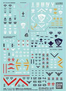 Gundam Decal 134 -  Mobile Suit Gundam: The Witch From Mercury Set 2 Multiuse Decal Sheets