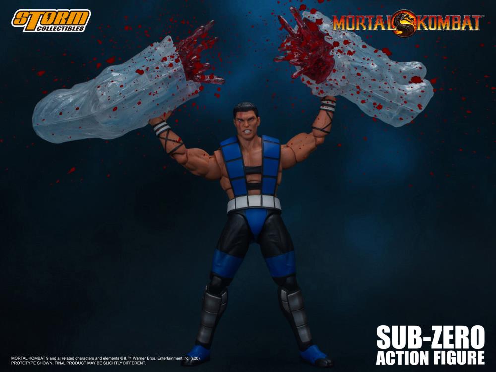 Mortal Kombat VS Series: MK3 Sub-Zero (Unmasked) 1/12 Scale Figure