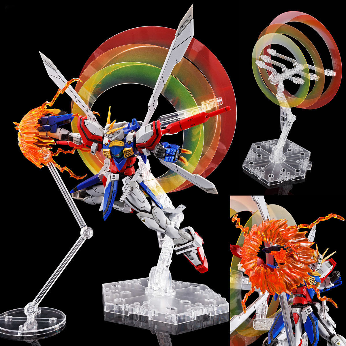 RG Expansion Effect Unit -  Expansion Set for God Gundam - P-Bandai