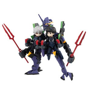 Desktop Army Rebuild of Evangelion: EVA-13, Shinji Ikari, and Kaworu Nagisa