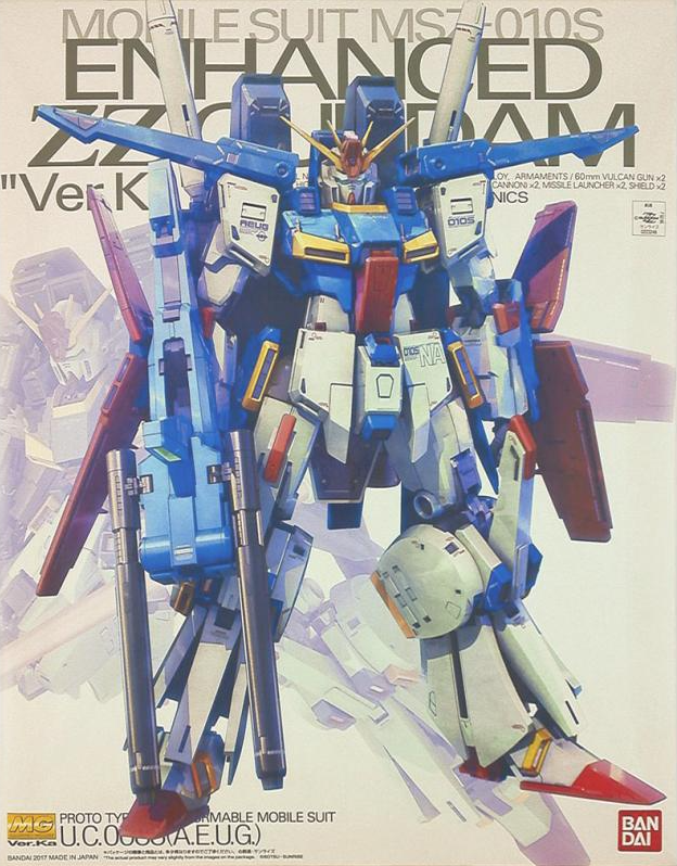 MG Enhanced ZZ Gundam (Ver. Ka) P-Bandai