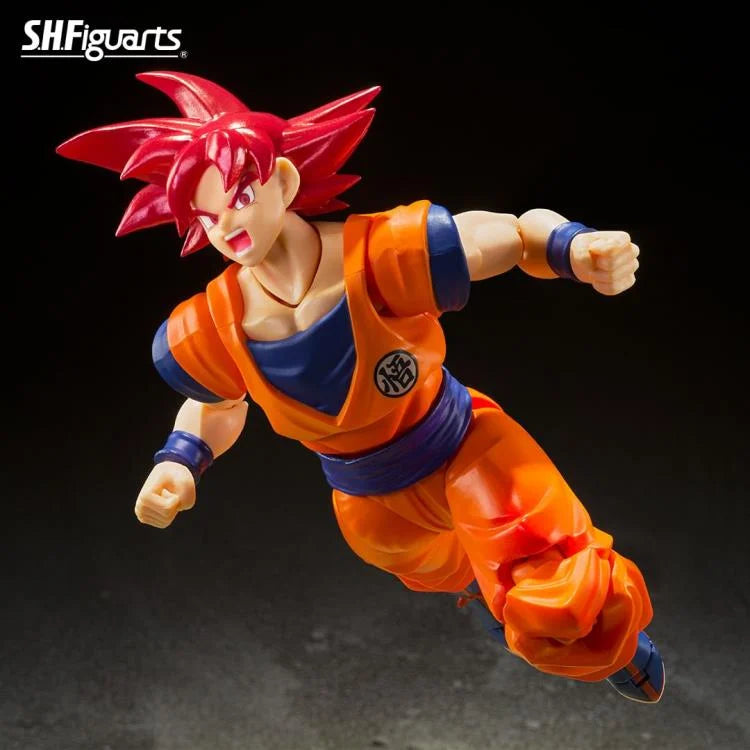 S.H. Figuarts - Dragon Ball Super: SS God Goku (Saiyan God Instilled With the Light of Righteous Hearts)