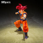 S.H. Figuarts - Dragon Ball Super: SS God Goku (Saiyan God Instilled With the Light of Righteous Hearts)