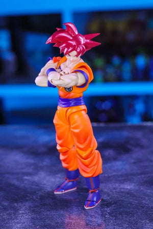 S.H. Figuarts - Dragon Ball Super: SS God Goku (Saiyan God Instilled With the Light of Righteous Hearts)