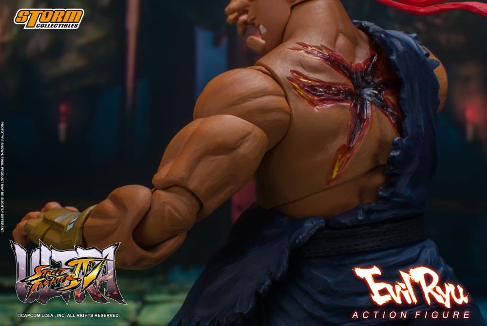 Street Fighter IV Evil Ryu 1/12 Scale Figure