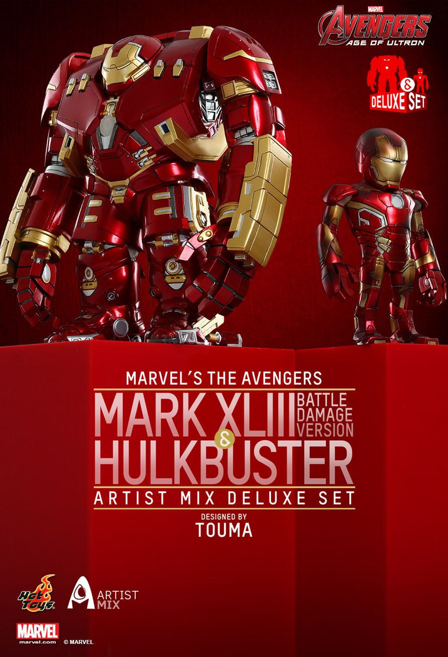 Hulkbuster & Mark XLIII (Battle Damaged Version) Set - Artist Mix by Touma - AMC007