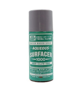 Mr Hobby - Aqueous Surfacer 1000 Spray (170 ml) Gray B611