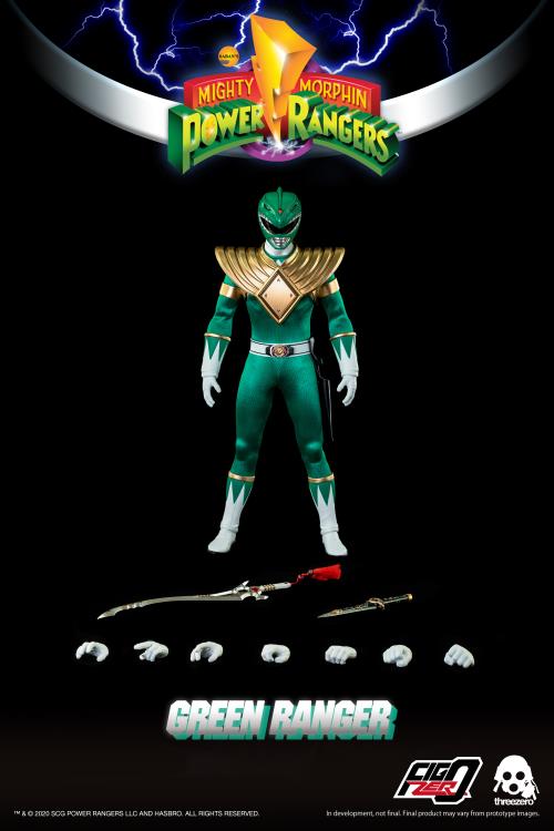 Mighty Morphin Power Rangers FigZero Green Ranger 1/6 Figure