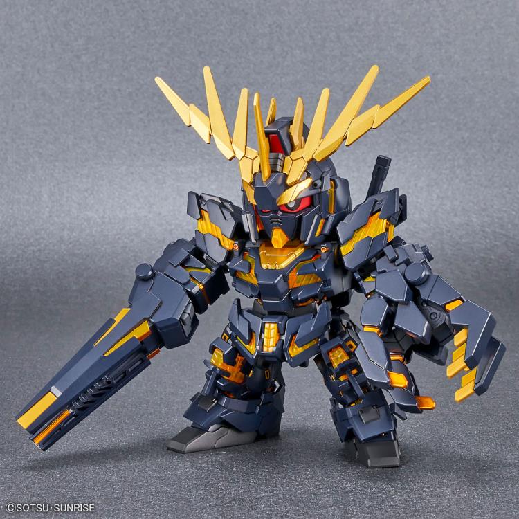 SD Gundam Cross Silhouette #019 Unicorn Gundam Unit 2 Banshee (Destroy Mode) & Banshee Norn Parts Set