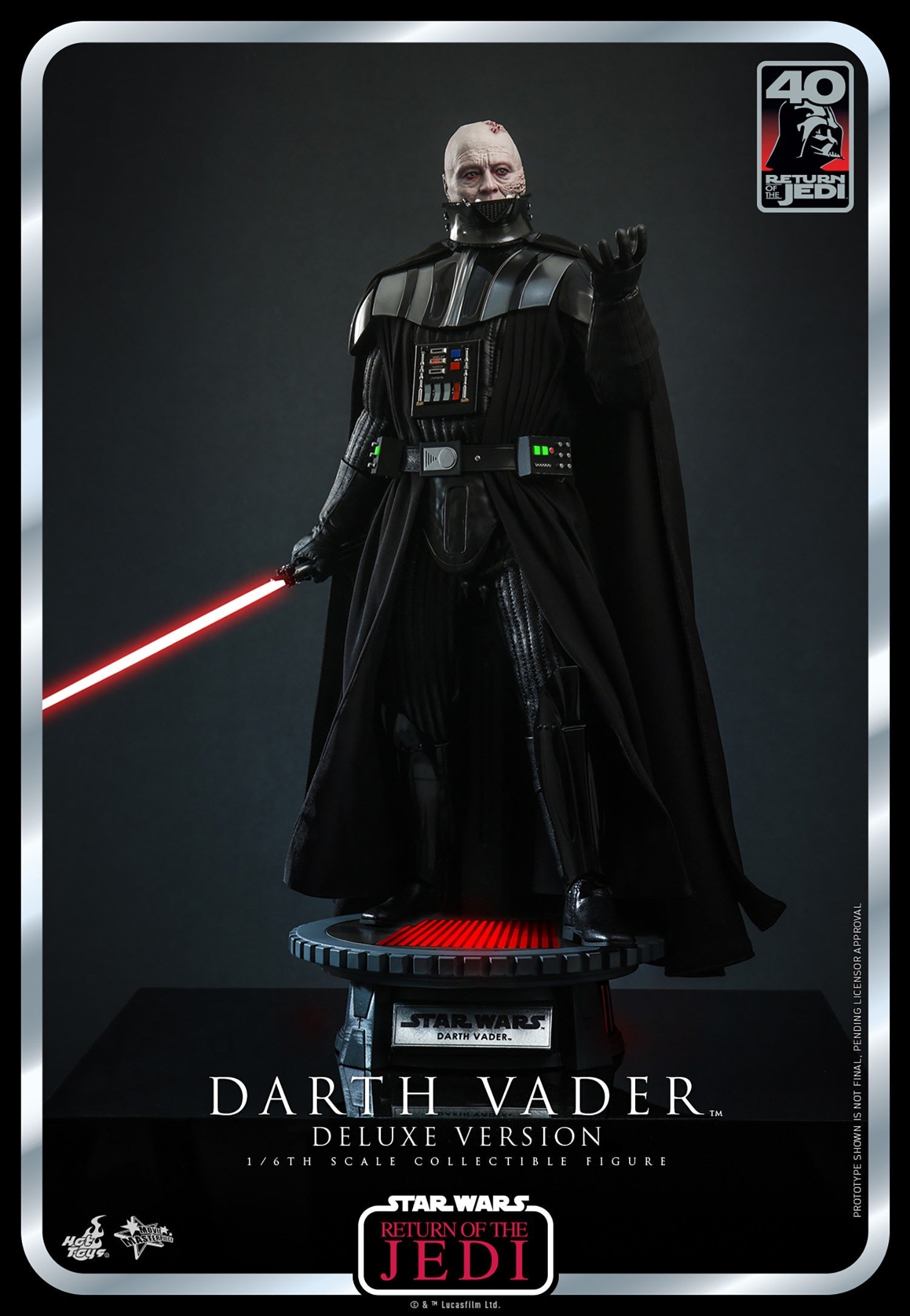 Star Wars Episode VI: Darth Vader Deluxe Ver (ROTJ 40th Anniversary) MMS700