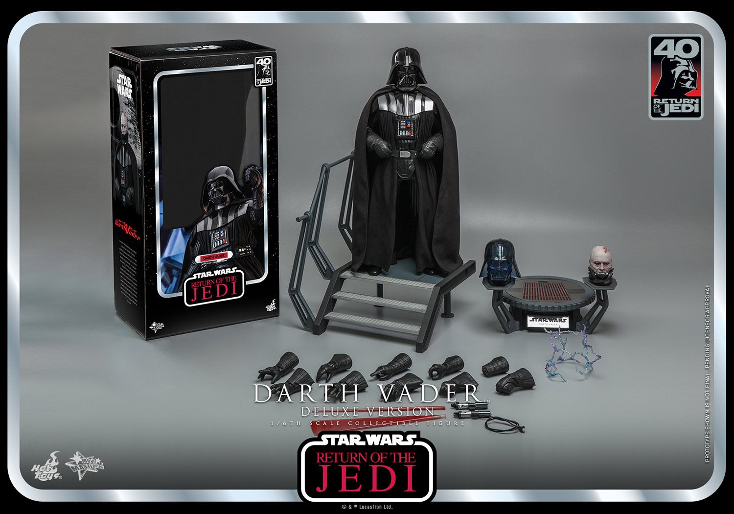 Star Wars Episode VI: Darth Vader Deluxe Ver (ROTJ 40th Anniversary) MMS700