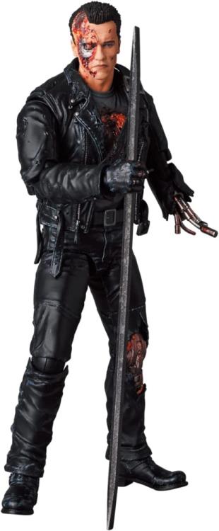 Terminator 2: Judgement Day - T-800 (Battle Damage Ver.) MAFEX No 