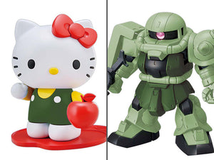 SD Gundam Cross Silhouette Hello Kitty x Zaku II