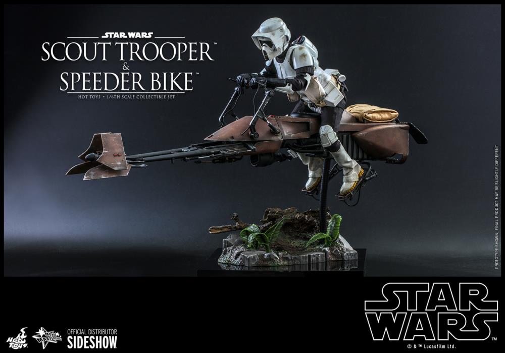 Star Wars Episode VI: Scout Trooper and Speeder Bike MMS612