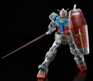 PG Unleashed RX-78-2 Gundam (Clear Color Body) Exclusive Accessory Set - P-Bandai Exclusive