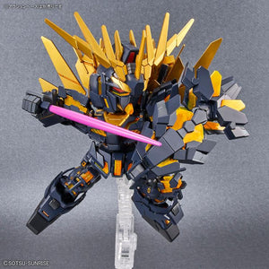 SD Gundam Cross Silhouette #019 Unicorn Gundam Unit 2 Banshee (Destroy Mode) & Banshee Norn Parts Set