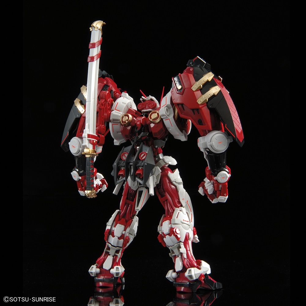 High-Resolution Model - 1/100 Scale Gundam Astray Red Frame Powered Red