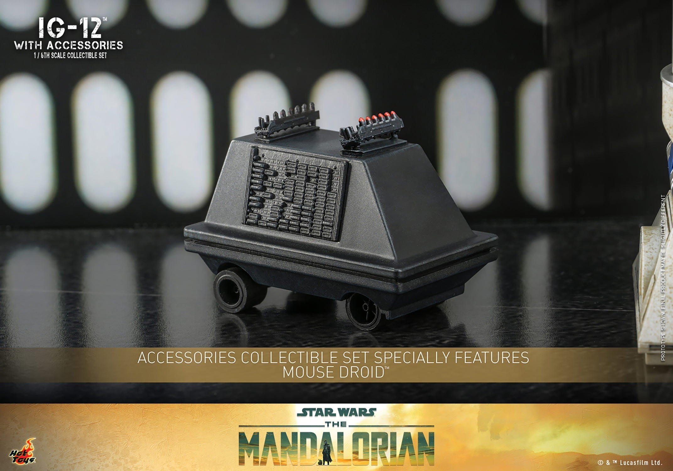 Star Wars The Mandalorian: IG-12 Set with Accessories TMS105