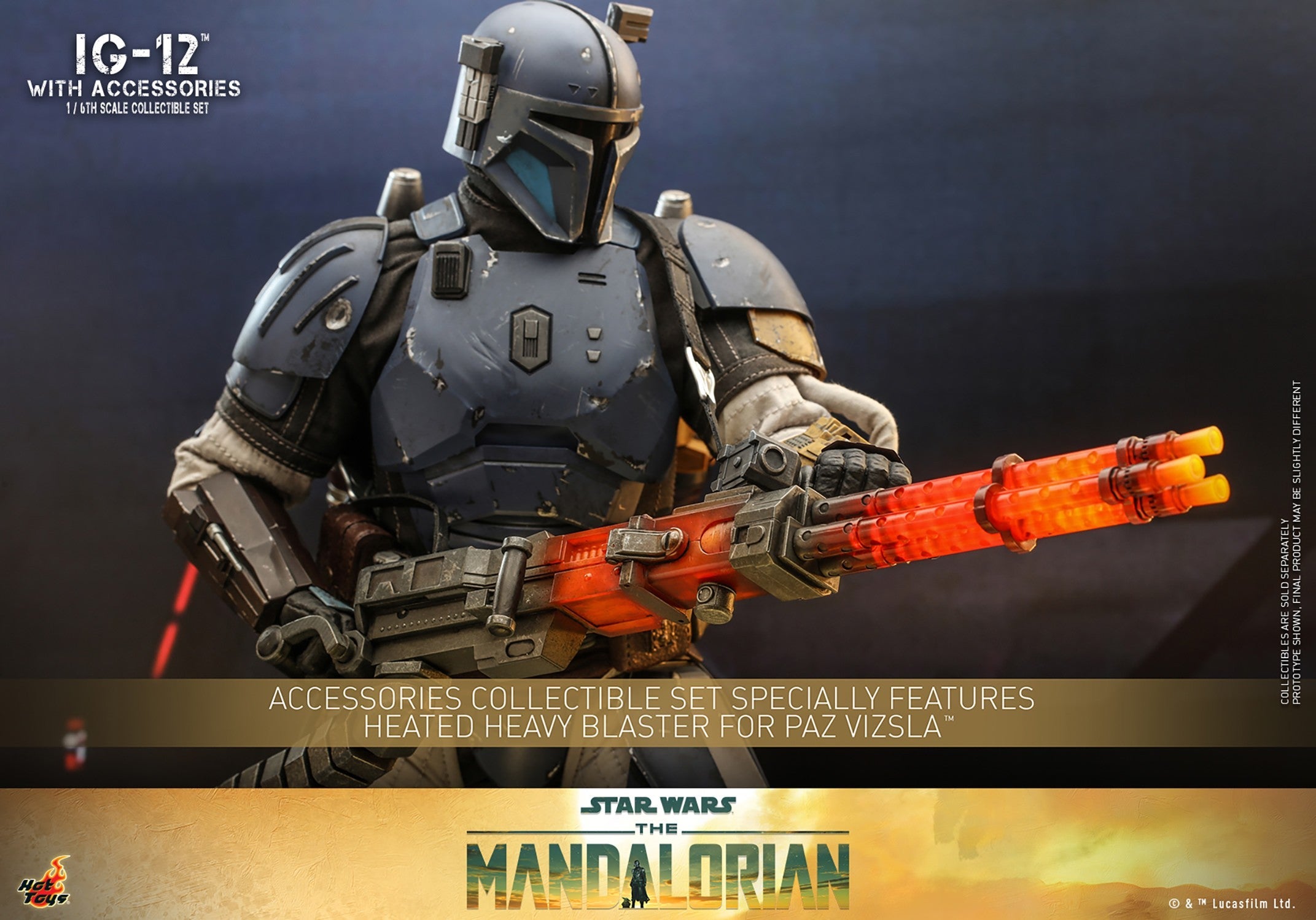 Star Wars The Mandalorian: IG-12 Set with Accessories TMS105