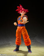 S.H. Figuarts - Dragon Ball Super: SS God Goku (Saiyan God Instilled With the Light of Righteous Hearts)