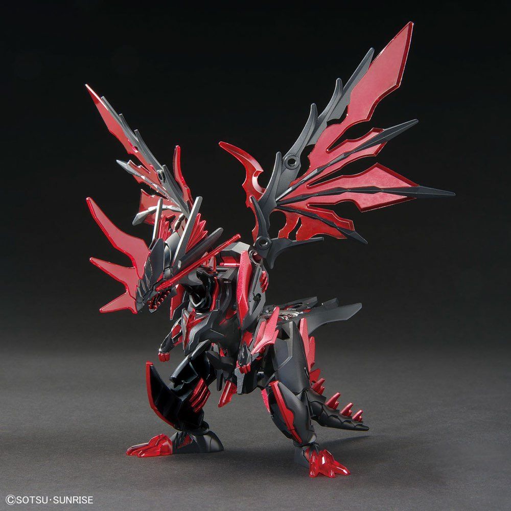 SD Gundam World Heroes 28 Dark Grasper Dragon Model Kit