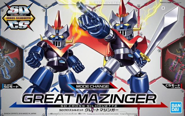 SD Gundam Cross Silhouette #002 Great Mazinger