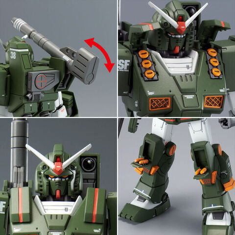 HGUC Full Armor Gundam (MSD) P-Bandai