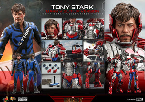 Iron Man 2 - Tony Stark (Mark V Suit Up Ver.) MMS600-D18