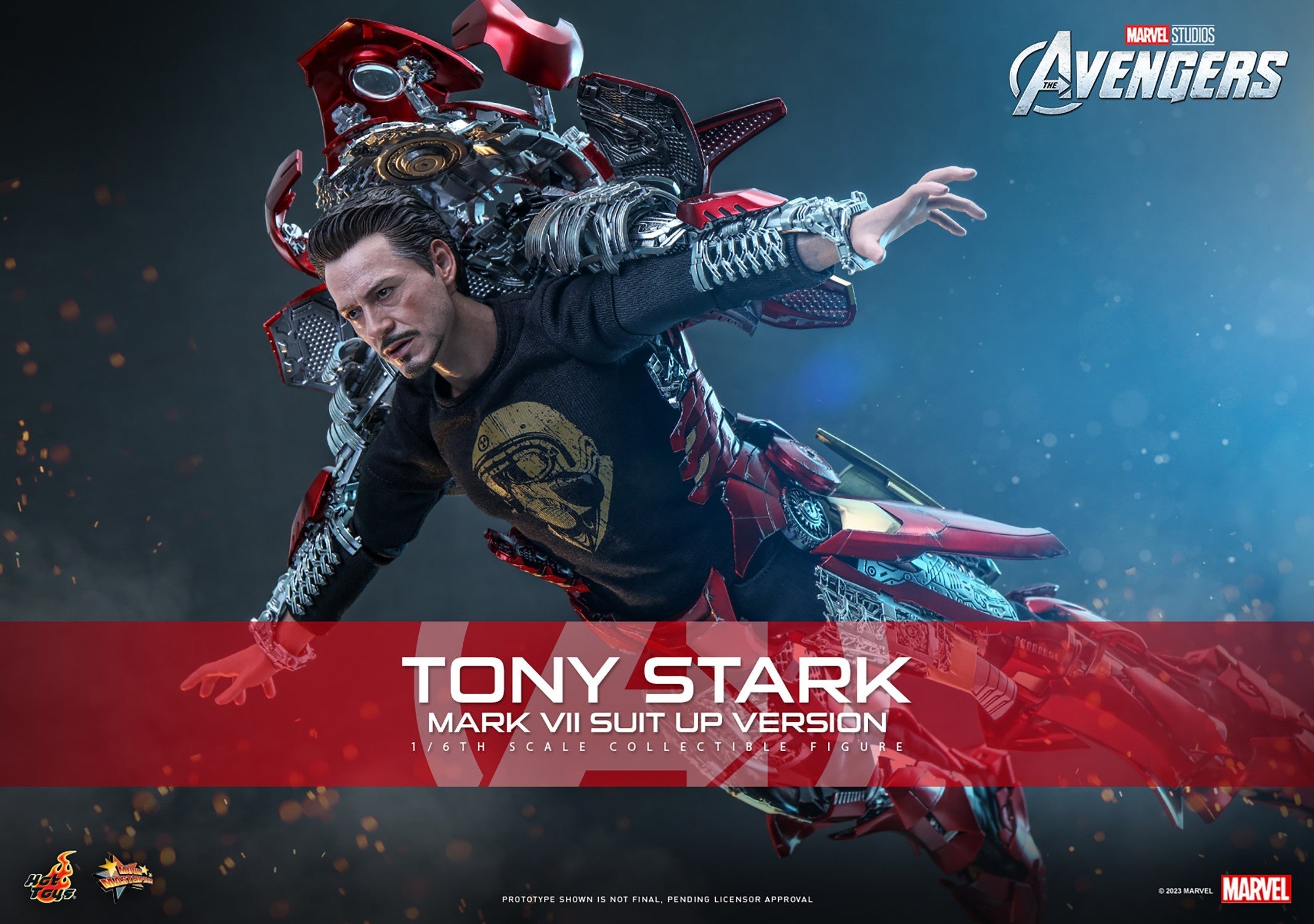 Avengers - Tony Stark (Mark VII Suit Up Ver.) MMS718