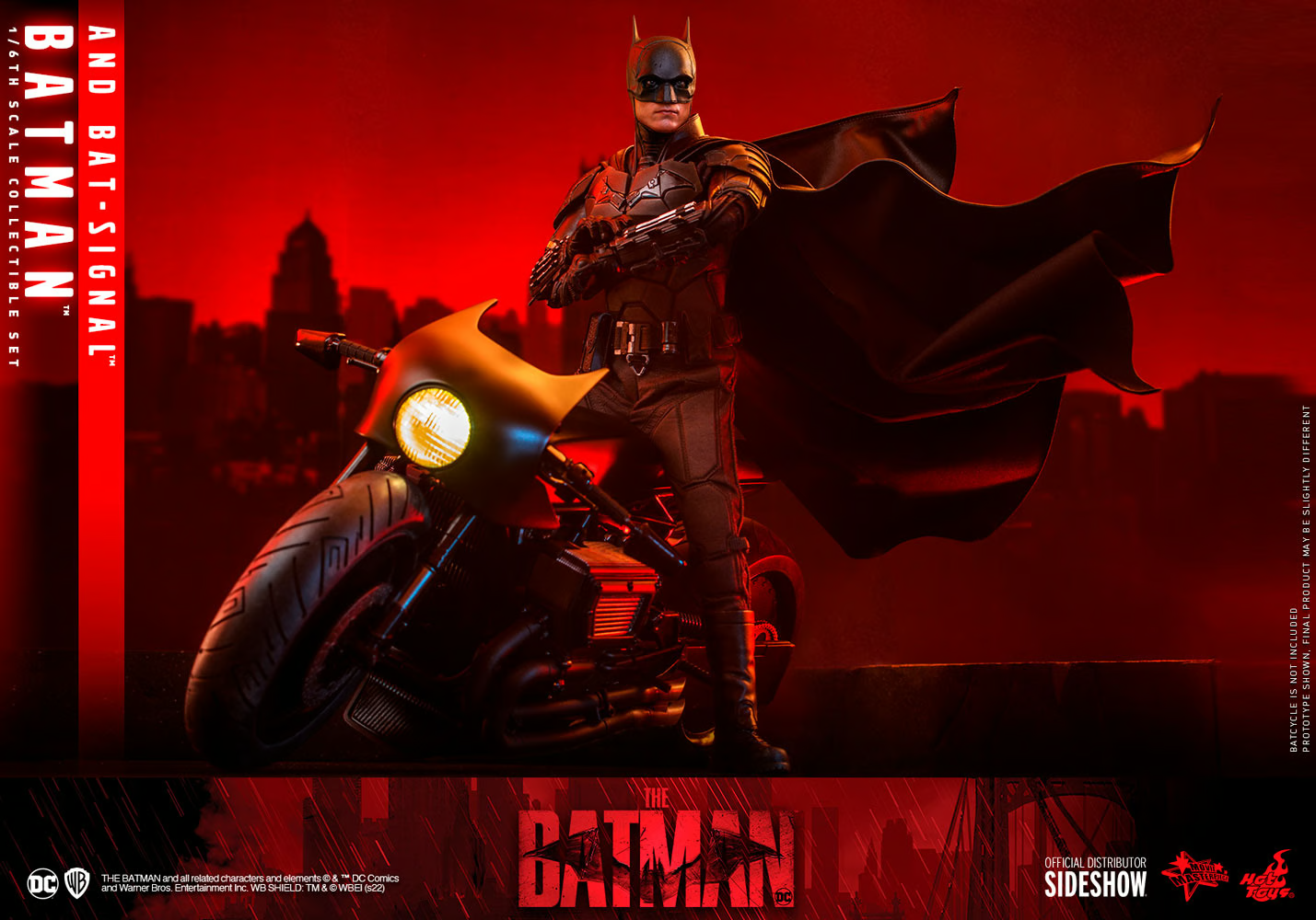 The Batman: Batman & Bat-Signal MMS641 Exclusive