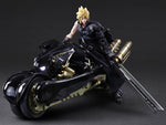 FF VII Advent Children Play Arts Kai: Cloud Strife & Fenrir - LIMITED