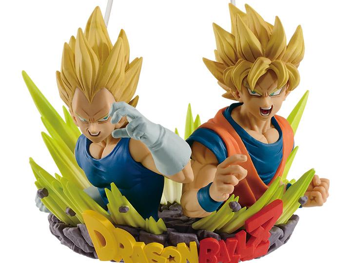 Dragon Ball Z Com Figuration Gogeta Vol.2 Super Saiyan Vegeta & Goku